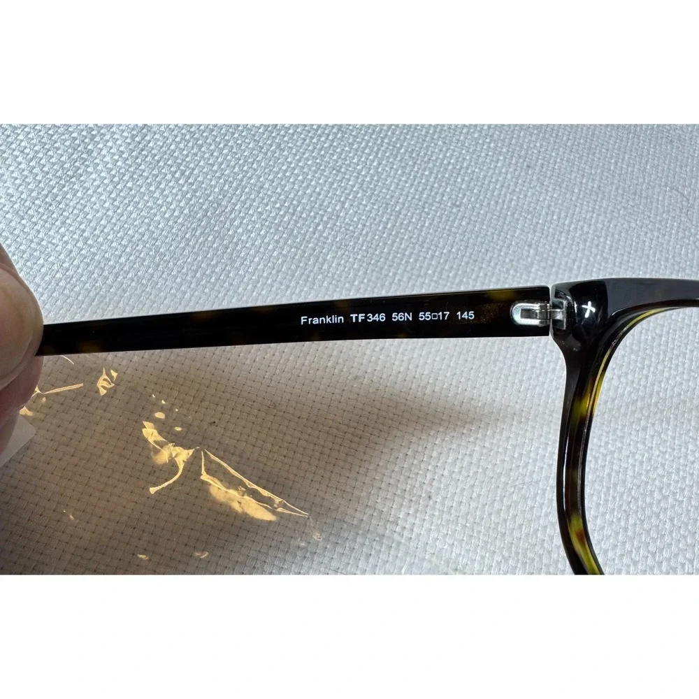 TOM FORD TF346 56N Franklin Sunglasses 55-17-145‎ Made in Italy Frames Only